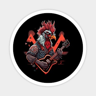 Chicken Rocker Magnet